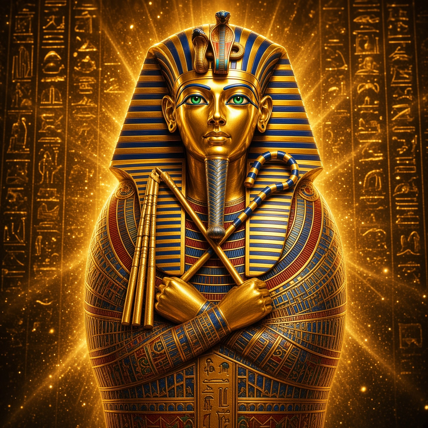 Aperçu de la page d’affiliation Lucky Pharaon